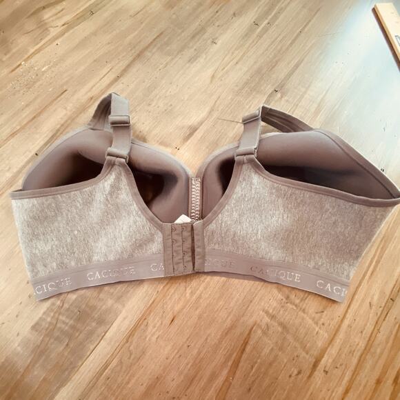 Cacique Bra Womens 44DDD Lightly Lined No Wire Comfort Soft Plus Size Intimates - Picture 2 of 6